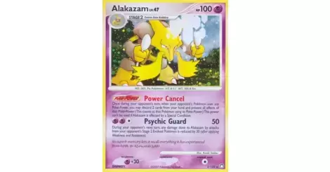 Pokemon - Alakazam (2) - Tesouros misteriosos - Holo : :  Brinquedos e Jogos