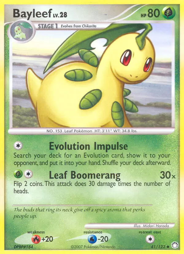 Mysterious Treasures - Bayleef
