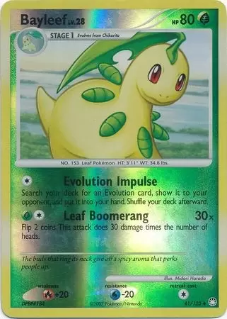 Mysterious Treasures - Bayleef Reverse