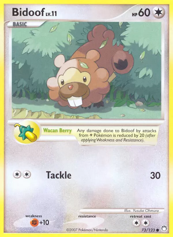 Mysterious Treasures - Bidoof
