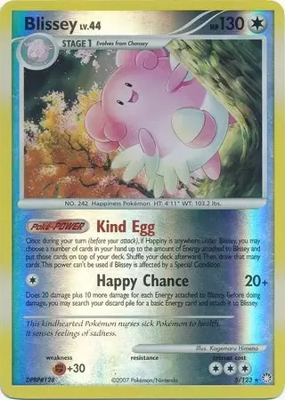 Mysterious Treasures - Blissey reverse