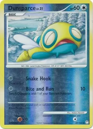 Mysterious Treasures - Dunsparce Reverse
