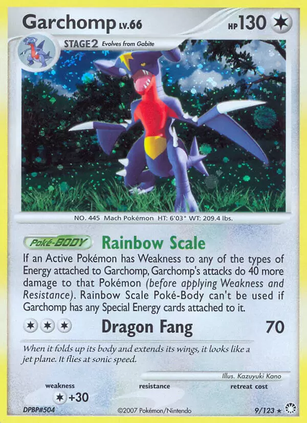Mysterious Treasures - Garchomp Holo