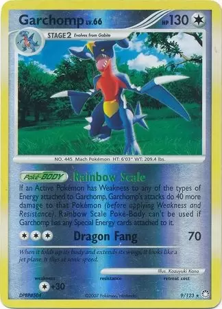 Mysterious Treasures - Garchomp Reverse
