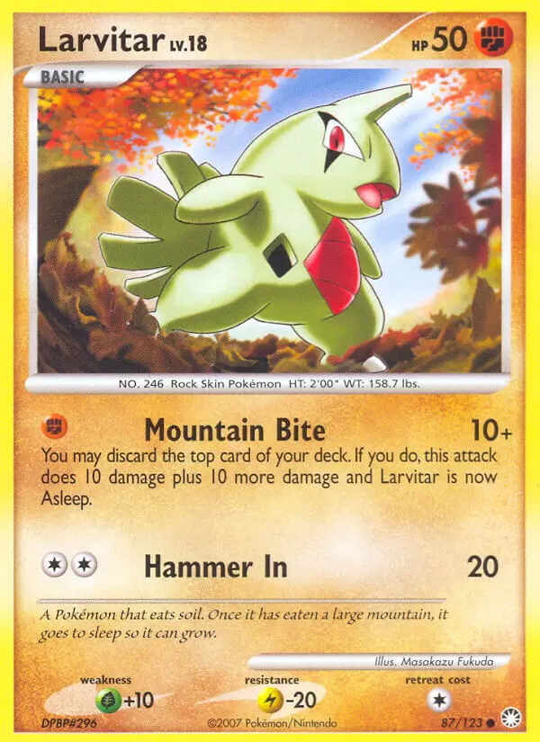 Mysterious Treasures - Larvitar