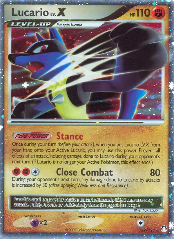 Mysterious Treasures - Lucario LV.X