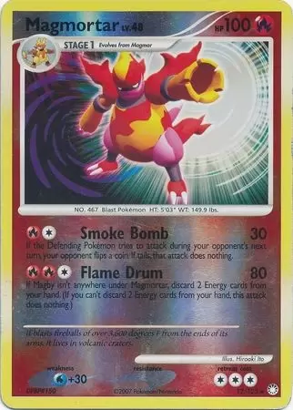 Mysterious Treasures - Magmortar Reverse