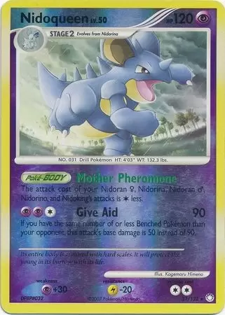 Mysterious Treasures - Nidoqueen Reverse