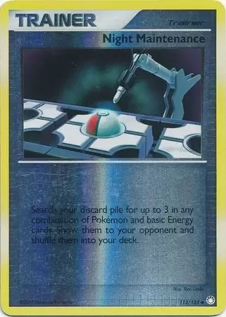 Mysterious Treasures - Night Maintenance Reverse