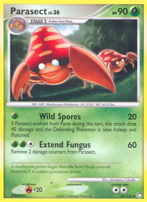 Mysterious Treasures - Parasect