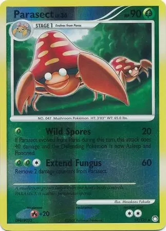 Mysterious Treasures - Parasect Reverse