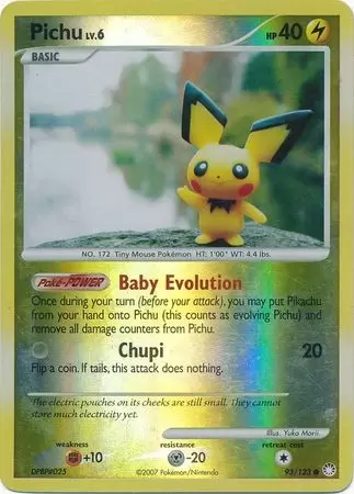 Mysterious Treasures - Pichu Reverse