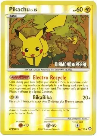Mysterious Treasures - Pikachu Reverse Logo