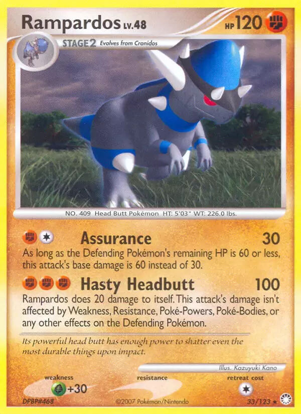 Mysterious Treasures - Rampardos