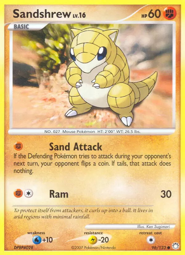 Mysterious Treasures - Sandshrew