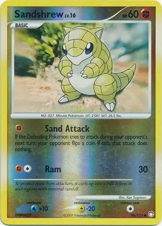 Mysterious Treasures - Sandshrew Reverse