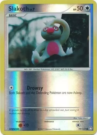 Mysterious Treasures - Slakoth Reverse