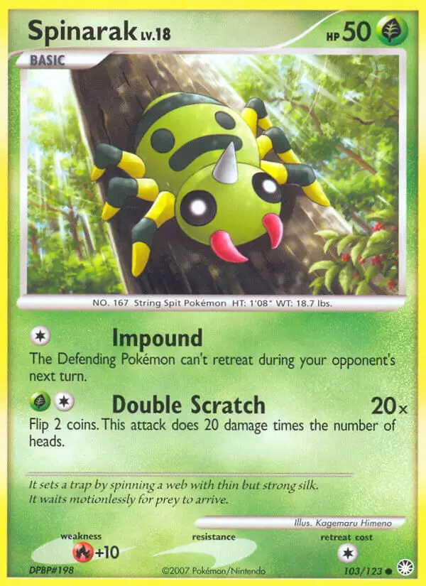 Mysterious Treasures - Spinarak