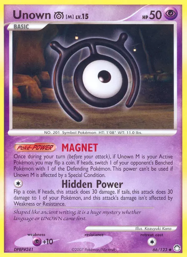 Mysterious Treasures - Unown M