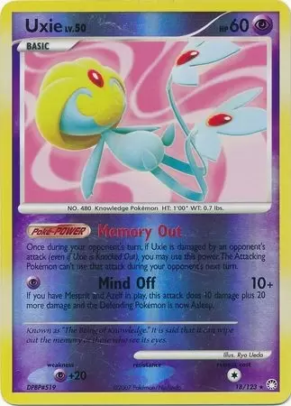 Mysterious Treasures - Uxie Reverse