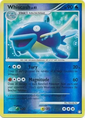 Mysterious Treasures - Whiscash Reverse