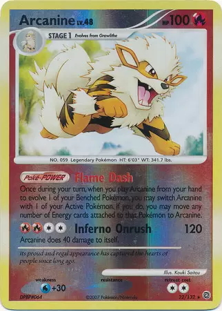 Secret Wonders - Arcanine Reverse