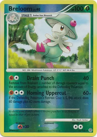 Secret Wonders - Breloom Reverse