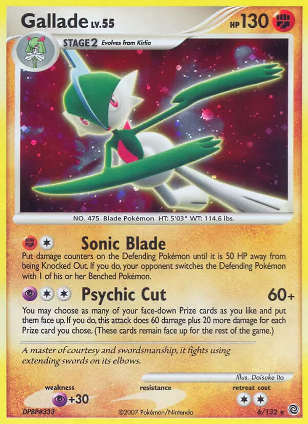 Secret Wonders - Gallade Holo