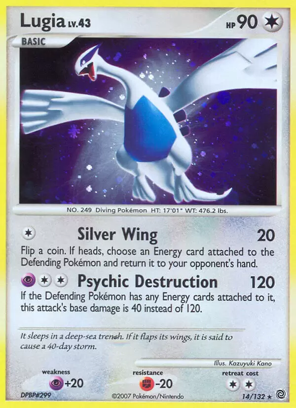 Secret Wonders - Lugia Holo