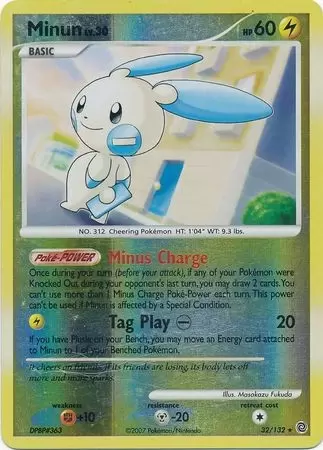 Secret Wonders - Minun Reverse