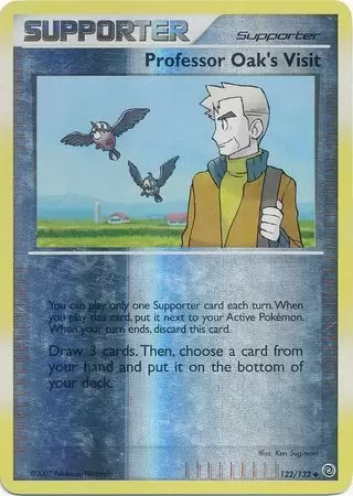 Secret Wonders - Professor Oak\'s Visit Reverse