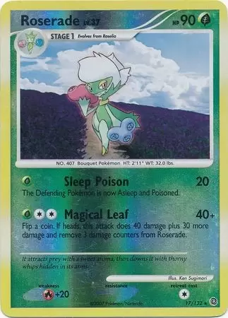 Secret Wonders - Roserade Reverse