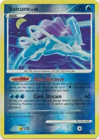 Secret Wonders - Suicune Reverse