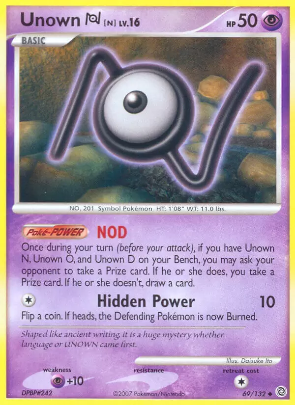 Secret Wonders - Unown N
