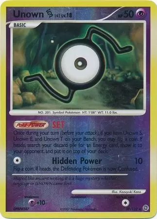 Secret Wonders - Unown S Reverse