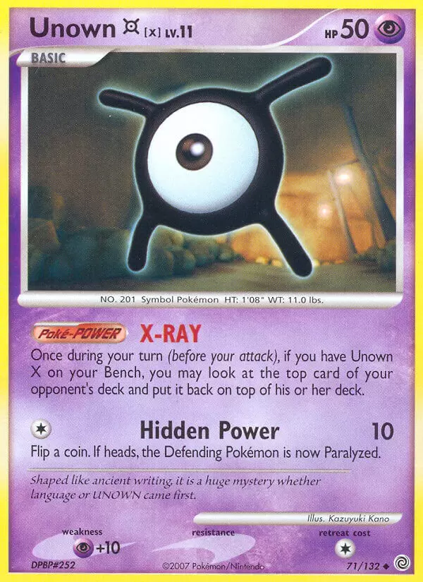 Secret Wonders - Unown X