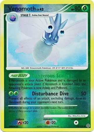 Secret Wonders - Venomoth Reverse