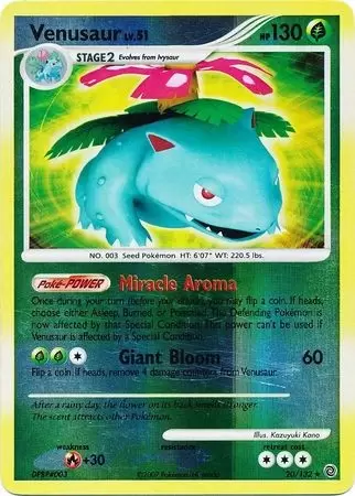 Secret Wonders - Venusaur Reverse