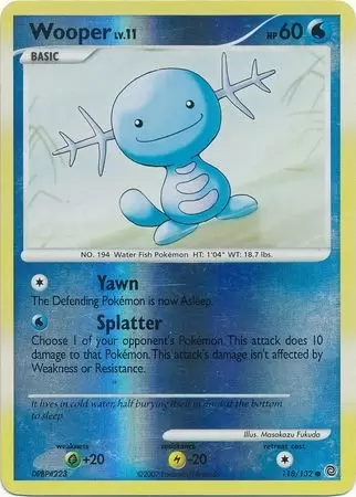 Secret Wonders - Wooper Reverse