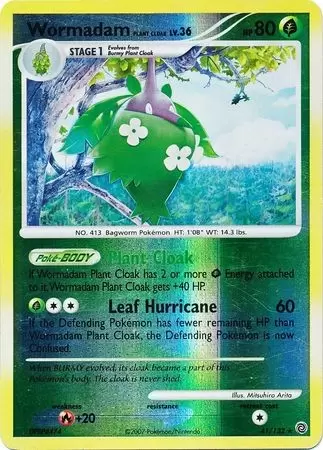 Secret Wonders - Wormadam Plant Cloak Reverse