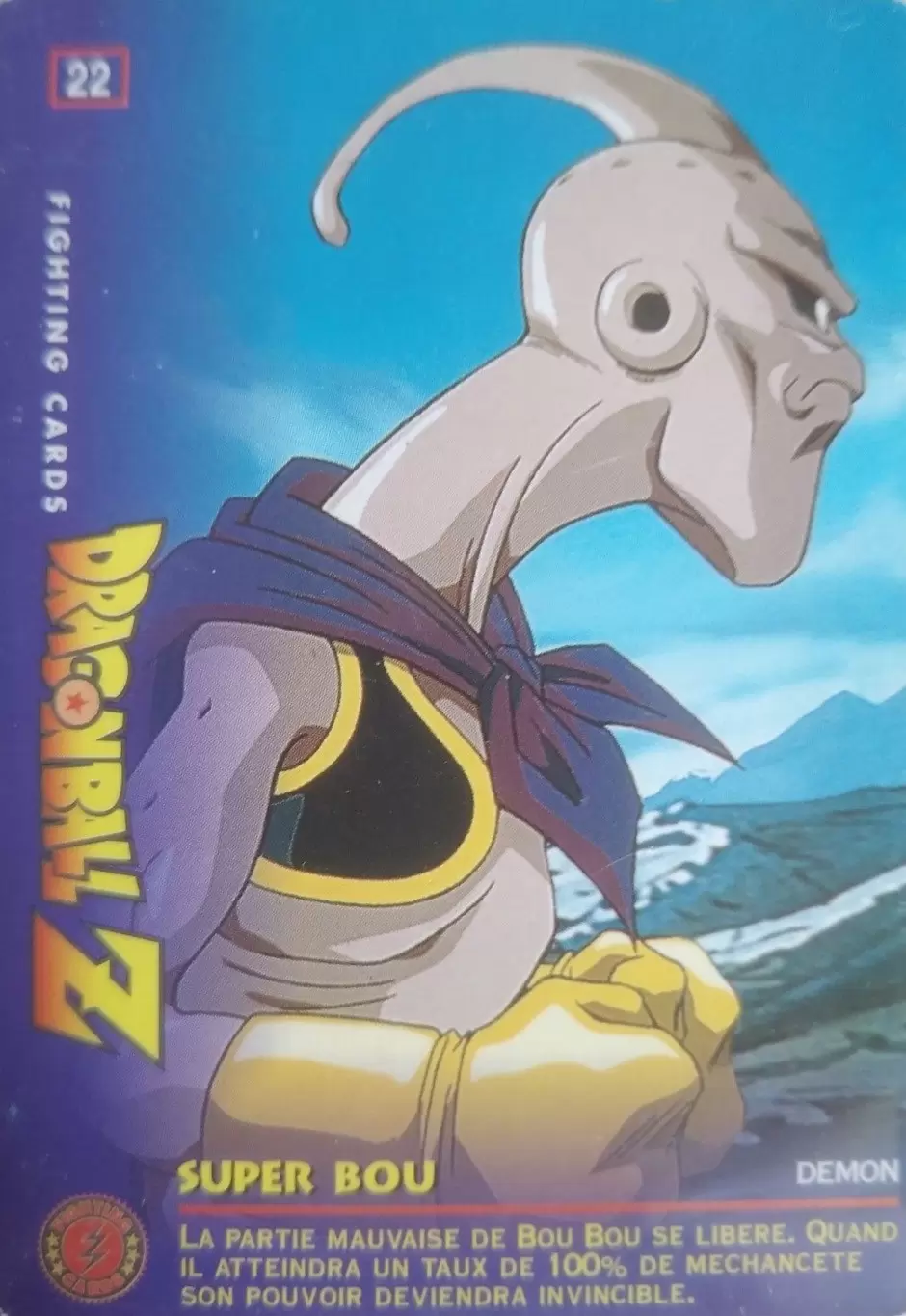 Dragonball Z Fighting Cards - Panini - super bou