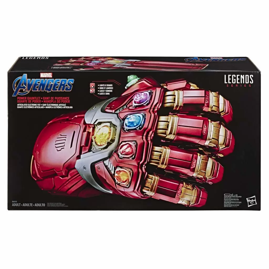 Marvel Legends Series Replica - Power Gauntlet Articulated Electronic Fist
