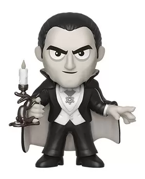 Mystery Minis - Universal Monsters - Dracula holding a candle Black and White