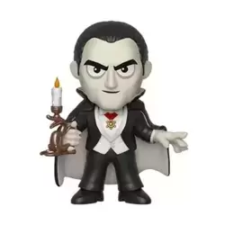 Dracula holding a candle