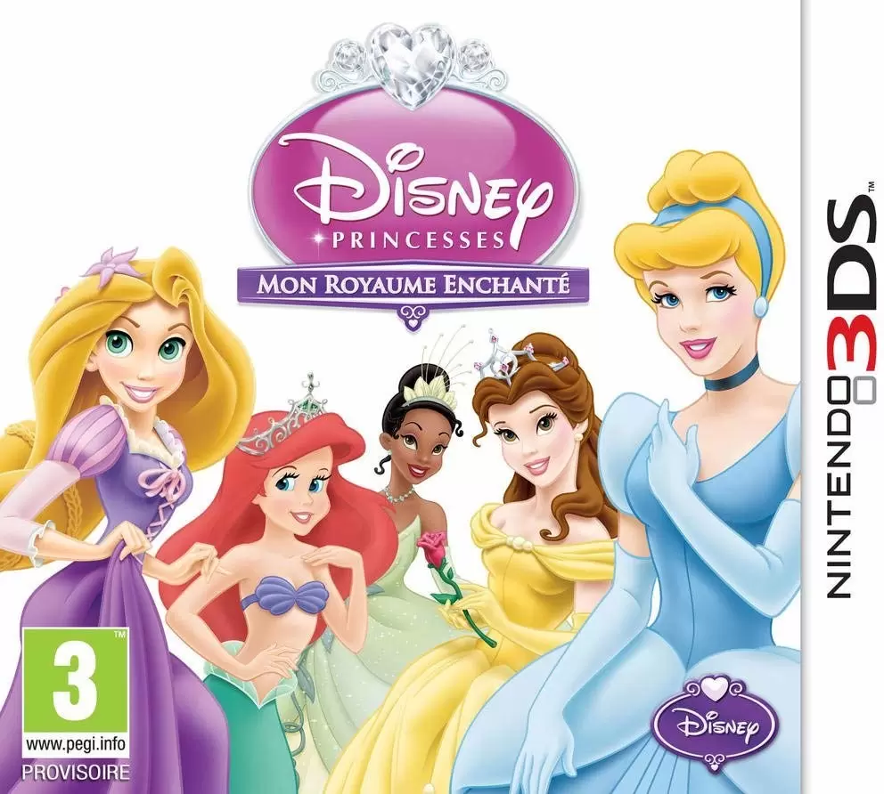 Nintendo 2DS / 3DS Games - Disney Princesse : Mon Royaume Enchanté