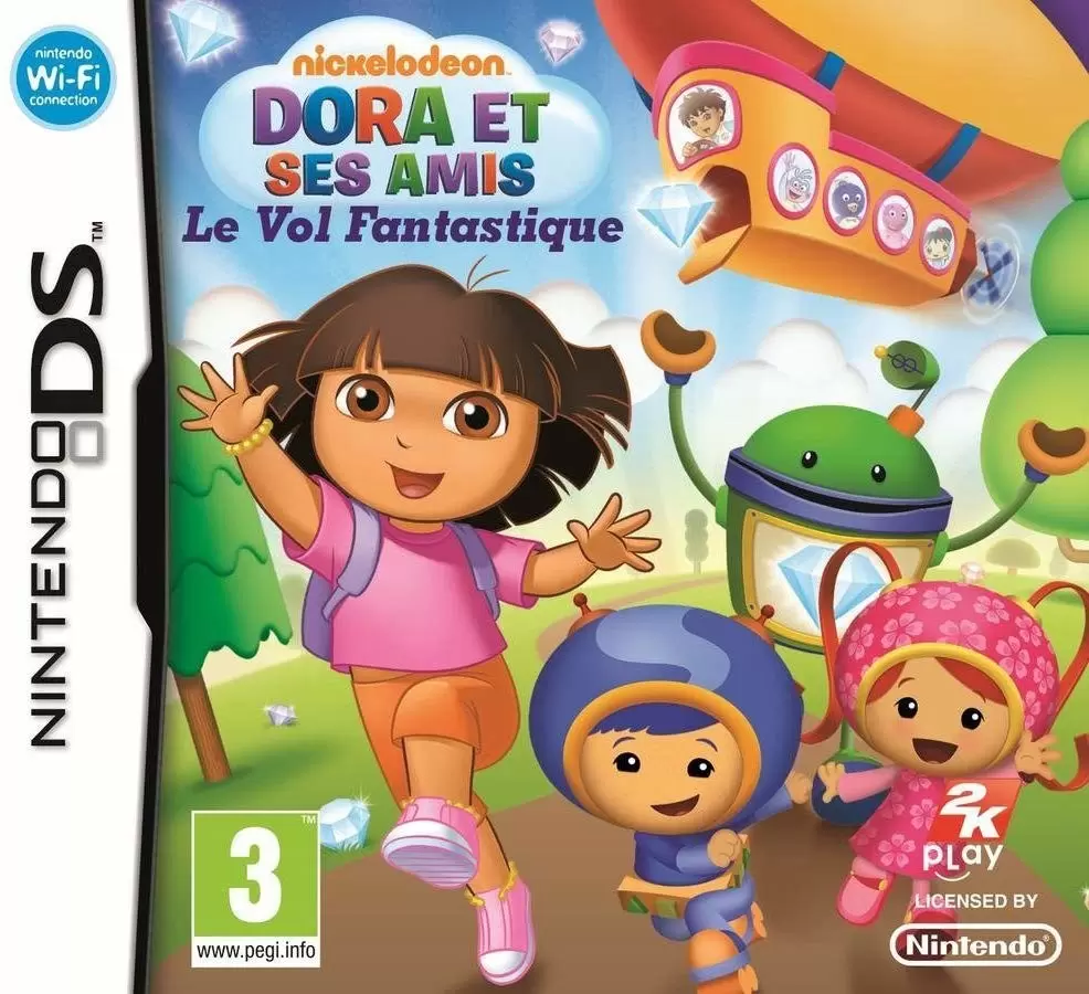 Jeux Nintendo DS - Dora Et Ses Amis : Le Vol Fantastique