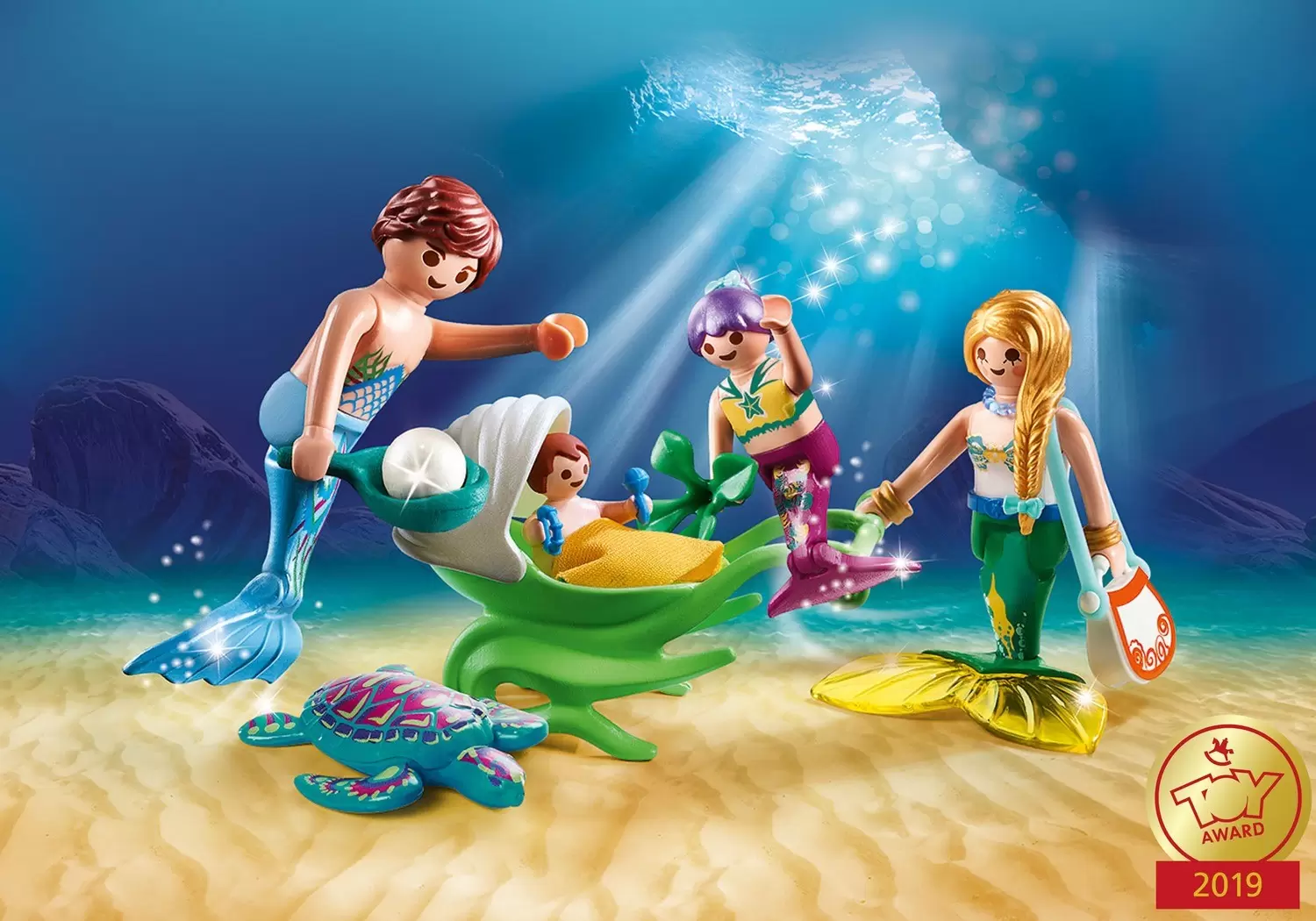 Playmobil Monde sous-marin - Famille de sirènes