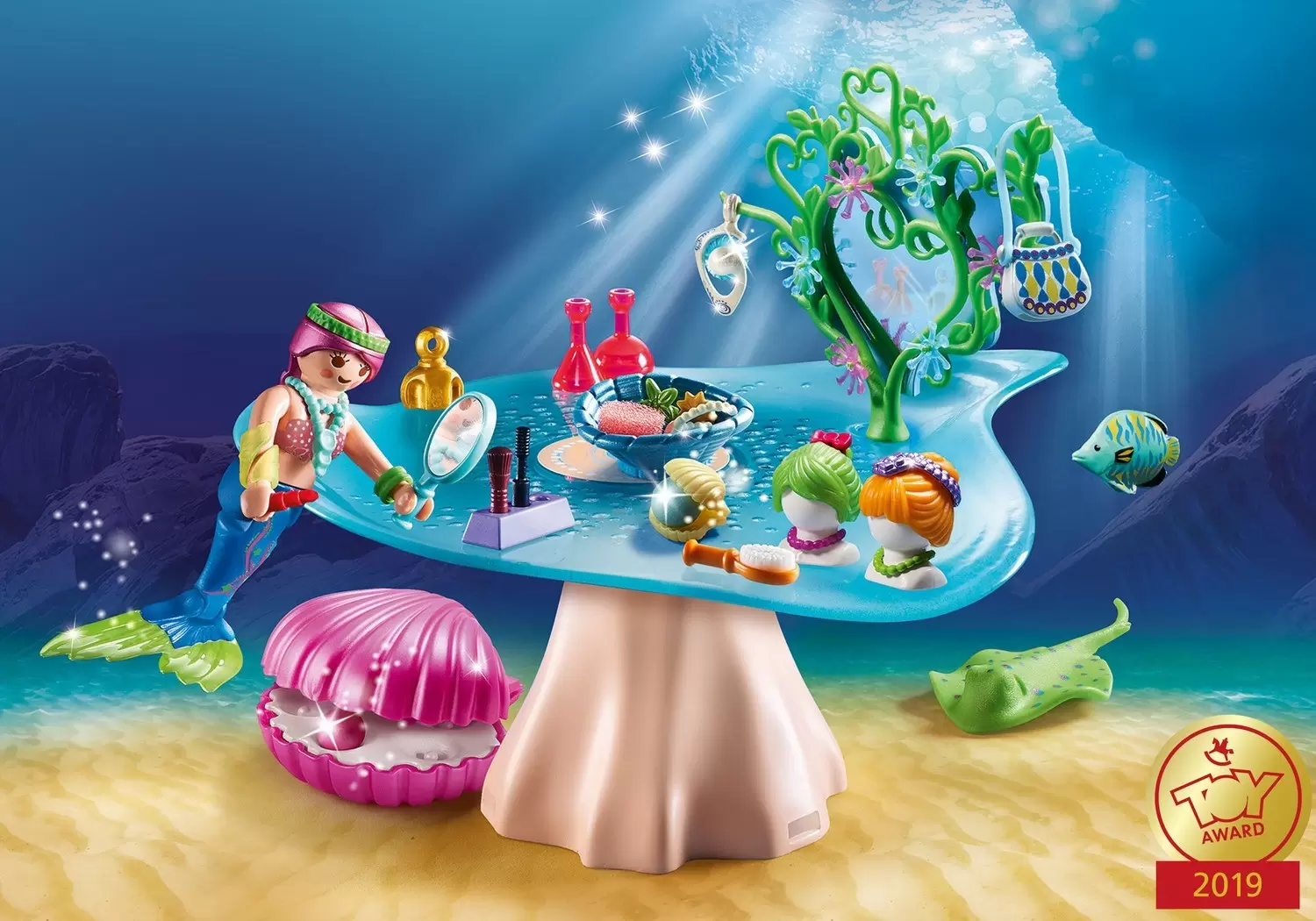 Playmobil Monde sous-marin - Salon de beauté et sirène