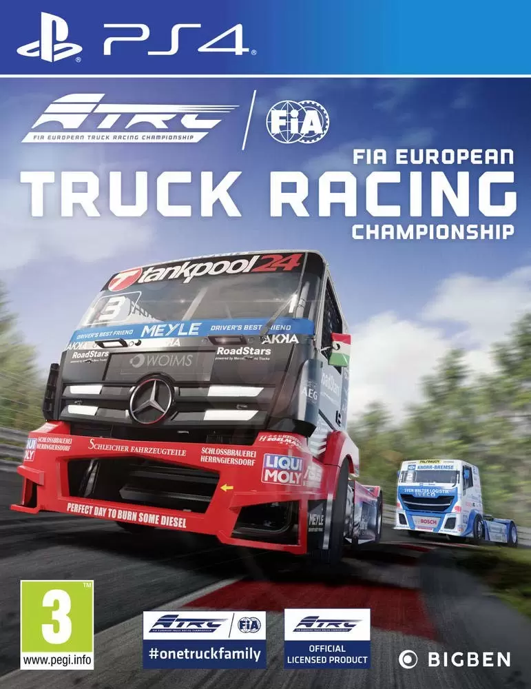 PS4 Games - FIA European Truck Racing Championship