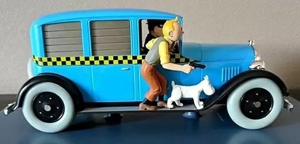 Voitures de Tintin 1/24ème - Le Taxi De Chicago